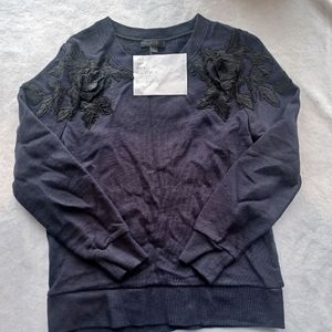 J.Crew Floral Sweater